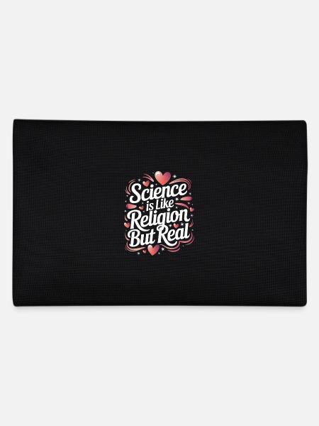 Atheism, Atheist, Anti-Religion, Agnostic - Pencil Case - black - Back