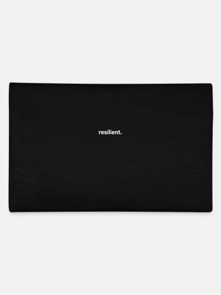Resilient Mental Health Motivation Resilience - Pencil Case - black - Back