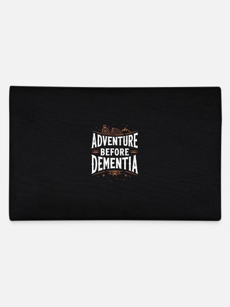 L’aventure avant la démence Randonnée Camping en plein air - Trousse - noir - Dos