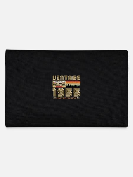 1955 Geburtstag 1955 Jahrgang Geburtstag 1955 - Federtasche - Schwarz - Hinten