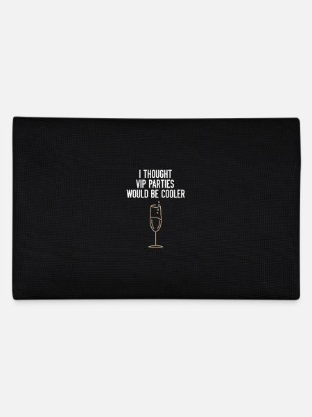 I Thought VIP Parties Would Be Cooler Ironie VIP - Federtasche - Schwarz - Hinten