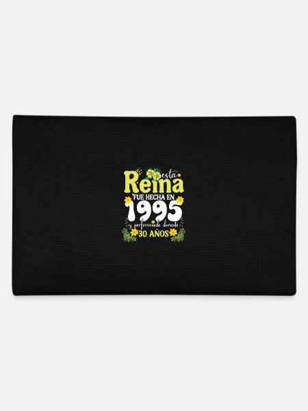 30 Year 1995 Vintage Retro Birthday Gift - Pencil Case - black - Back