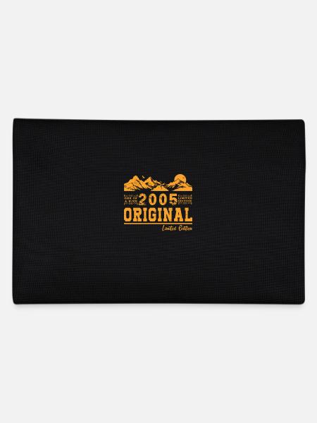 2005 Vintage Born 2005 Vintage Birthday Gift - Pencil Case - black - Back