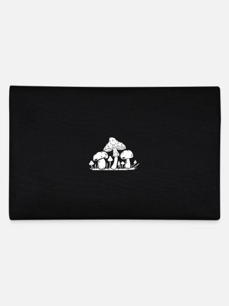 Morel Mushrooms Mushroom Tour Mushroom Collection Mushroom Hunters - Pencil Case - black - Back