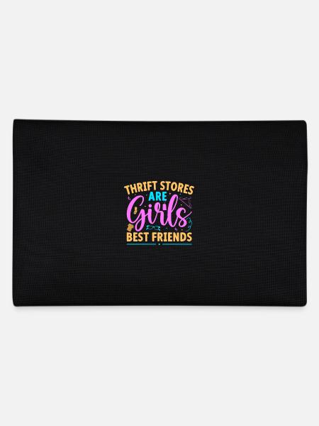 Thrift Shopper Are Girls Best Friends Friperie - Trousse - noir - Dos