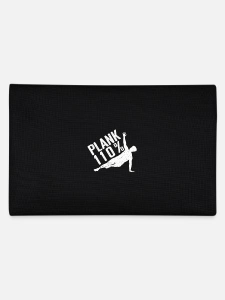 Gym Junkies Plank 110% Calisthenics Fitness - Pencil Case - black - Back