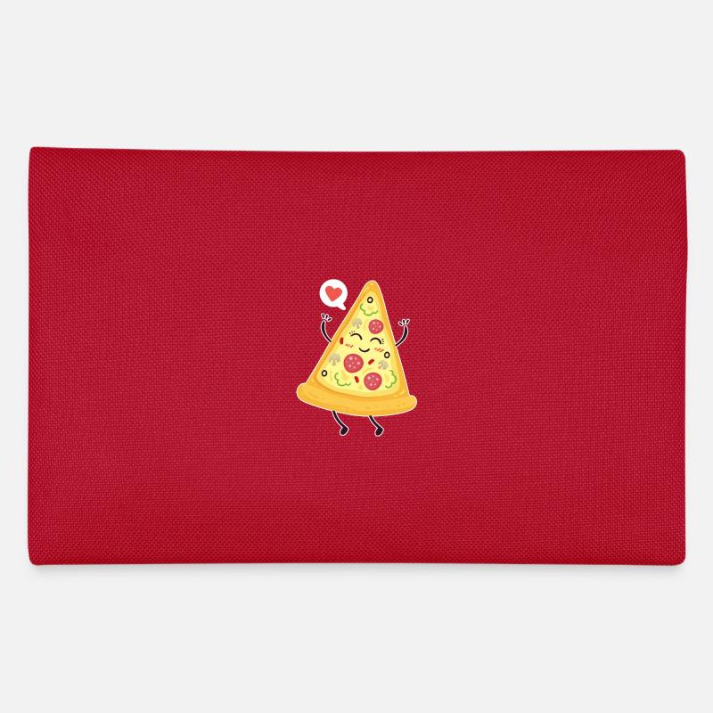 Pizza - Pizzastück Figur mit Herz süßes Geschenk Federtasche