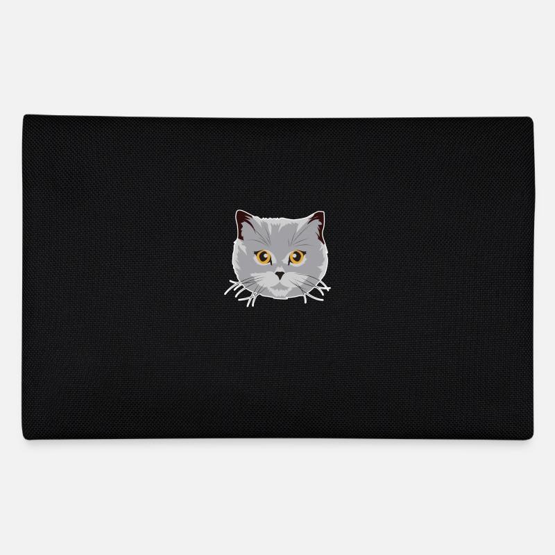 Magnifique Britannique cheveux courts chat BKH cadeau Trousse