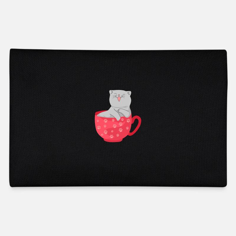 BKH Katze in einer Tasse Kaffee Katzen Geschenk Federtasche