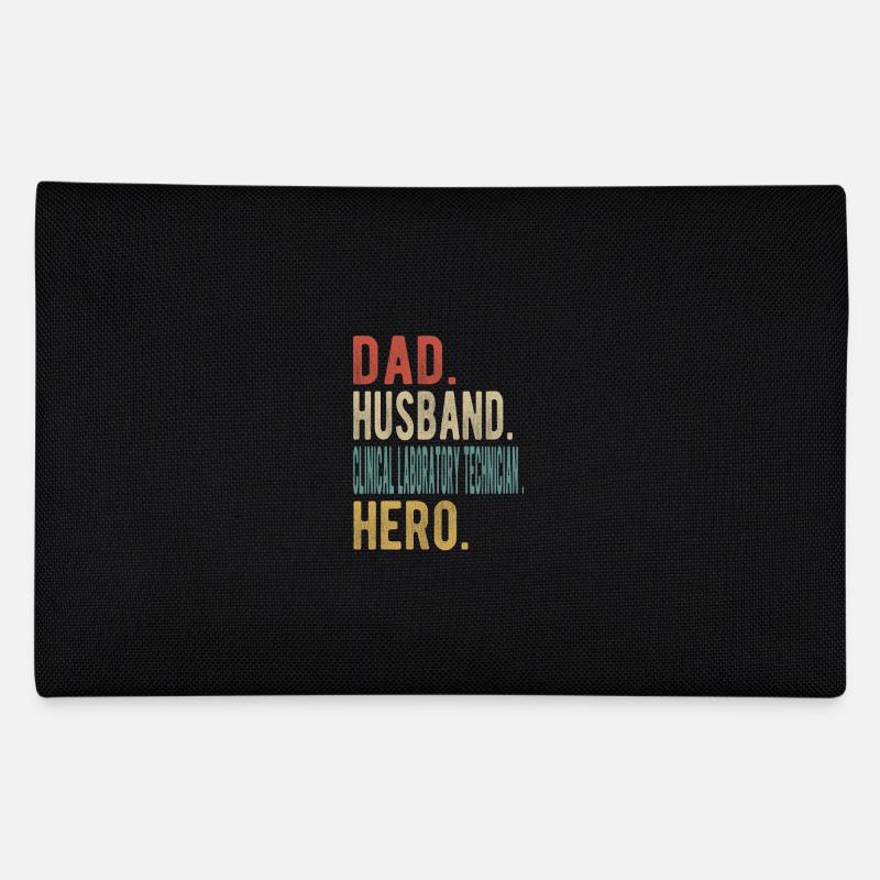 Clinical Laboratory Technician Dad Husband Hero Pencil Case