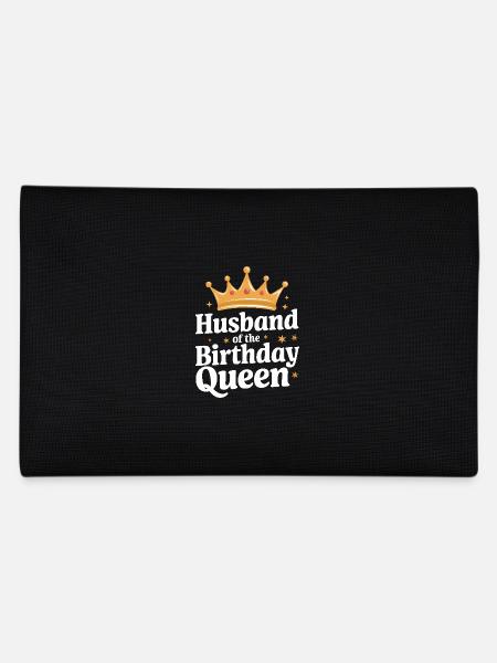 Husband, Spouse, Family, Wedding - Pencil Case - black - Back