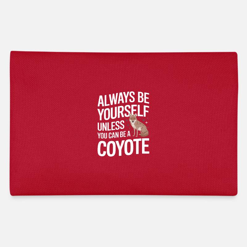 Kojote Tier Lustig Federtasche