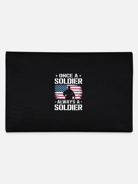 Soldat militaire vétéran - Trousse - noir - Dos