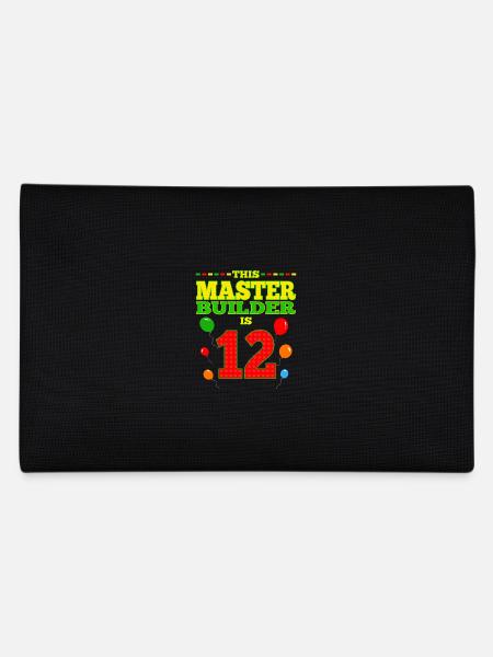 boys biMaster Builder 12 Years Old Block Building - Pencil Case - black - Back