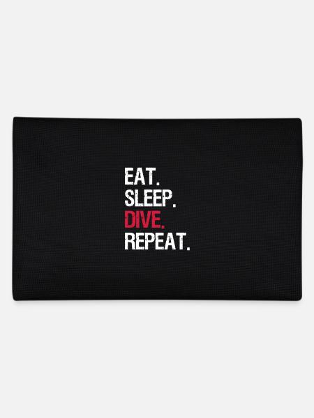 Mangez Sommeil Répéter Plongée - Trousse - noir - Dos