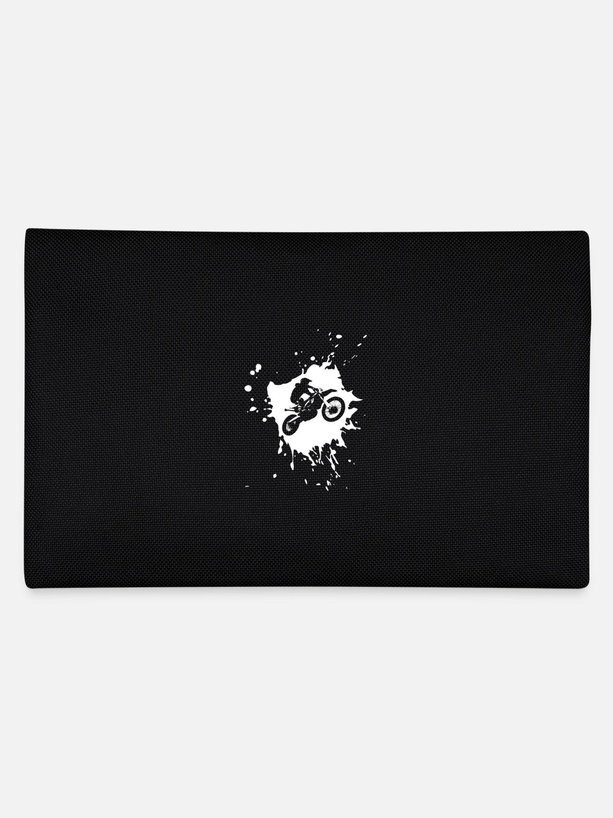 Motocross - Pencil Case - black - Back