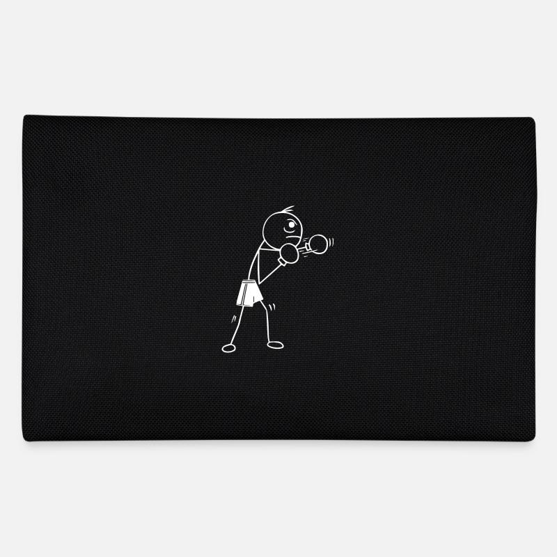 The boxer - Pencil Case - black