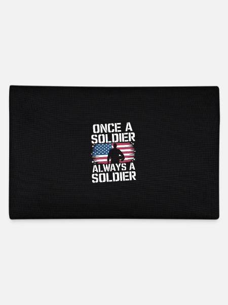 Soldat militaire vétéran - Trousse - noir - Dos