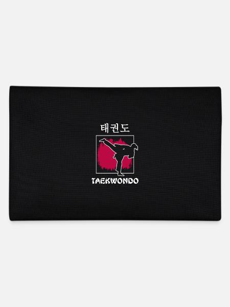 Taekwondo Poomsae Taekwondo-girl freestyle - Federtasche - Schwarz - Hinten