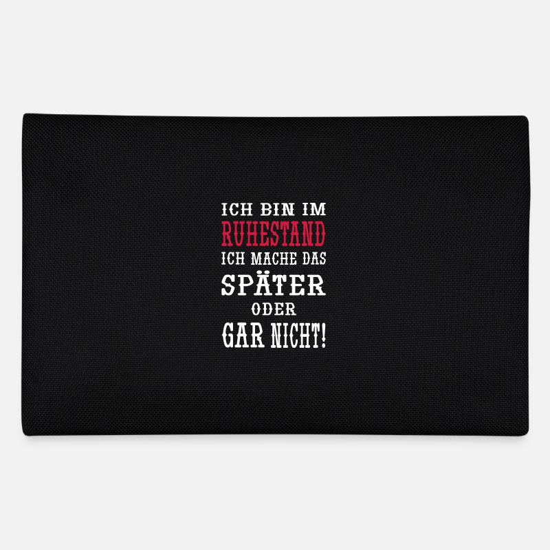 Ich bin im Ruhestand Federtasche