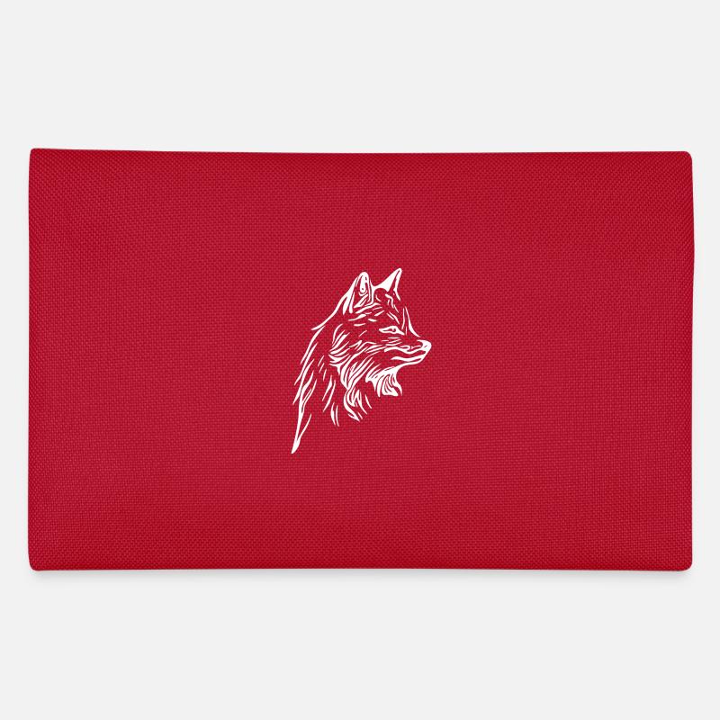 Vintage Fuchs Gesicht Federtasche
