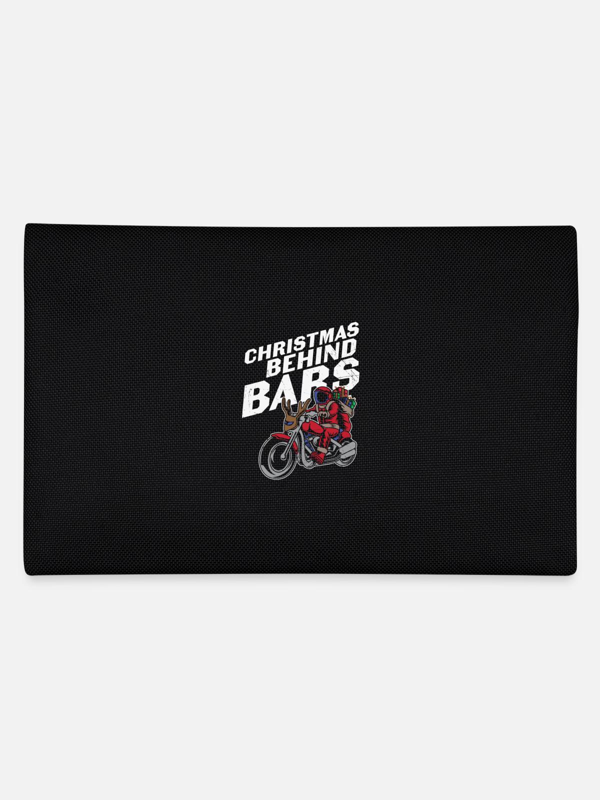Weihnachtsmann Pullover - Weihnachtspullover - Federtasche - Schwarz - Hinten
