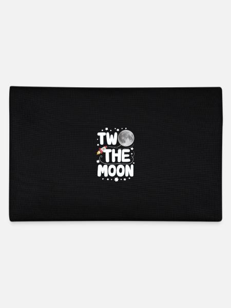 Zum 2. Geburtstag Ab Ins All – Zwei Zum Mond - Federtasche - Schwarz - Hinten