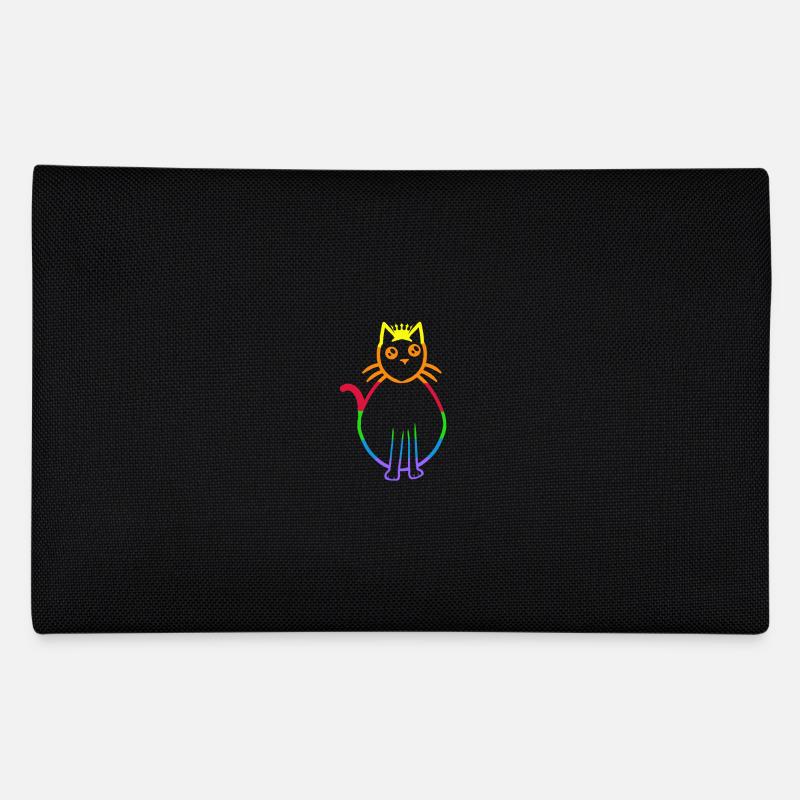 LGBT Regenbogen Katze Gay Pride Regenbogenfahne Federtasche