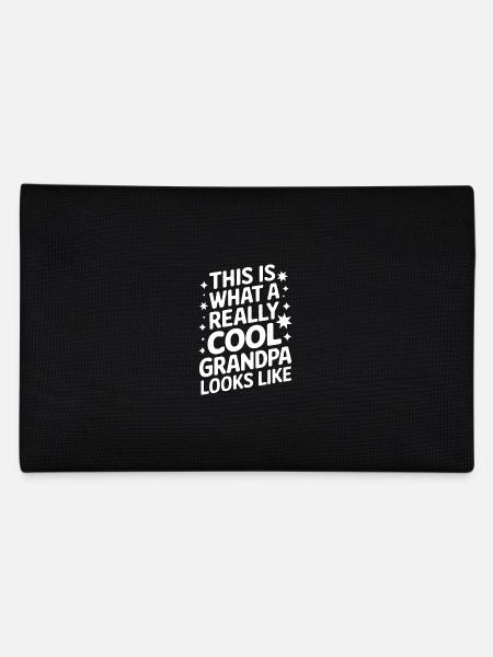 Papy Grand-père Famille Fête des pères - Trousse - noir - Dos