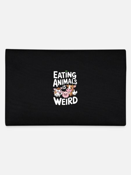 Végétarien Végétalien Végétarien Végétarien - Trousse - noir - Dos