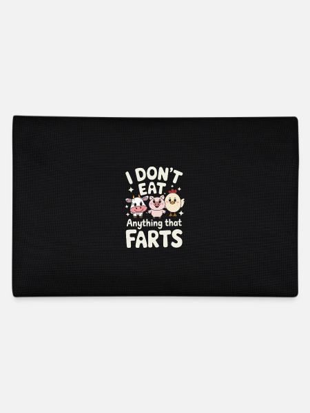 Végétarien Végétalien Végétarien Végétarien - Trousse - noir - Dos