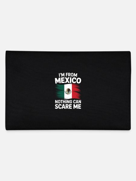 Mexico Mexico Mexican Spanish - Pencil Case - black - Back