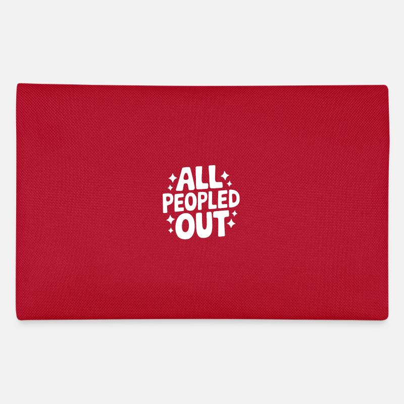 Introvertierter asozialer introvertierter Federtasche