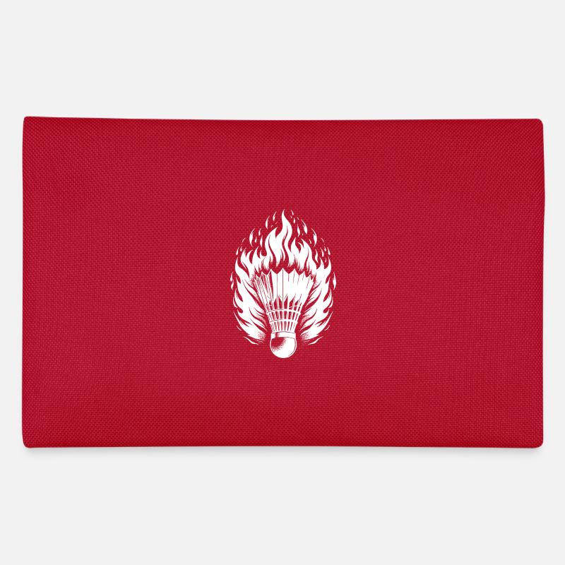Ballon de badminton en feu et en feu Trousse
