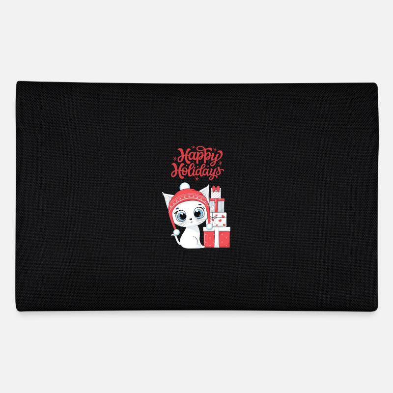 chat noël - Joyeux Noël chats tshirt Trousse