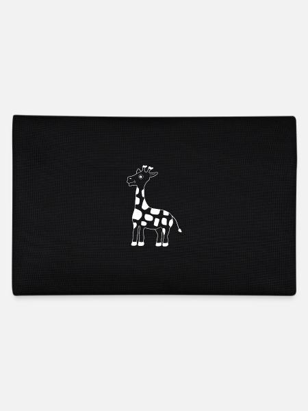 Girafe blanche - Trousse - noir - Dos