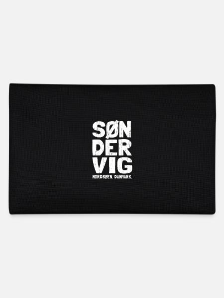 Söndervig, Westjütland, Dänemark, Hvide Sande - Federtasche - Schwarz - Hinten