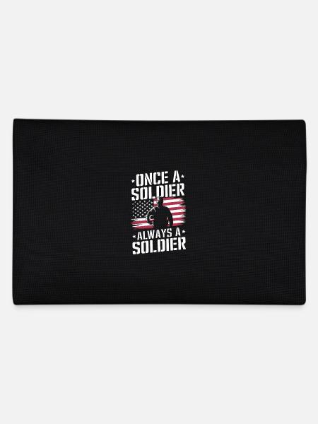 Soldat militaire vétéran - Trousse - noir - Dos