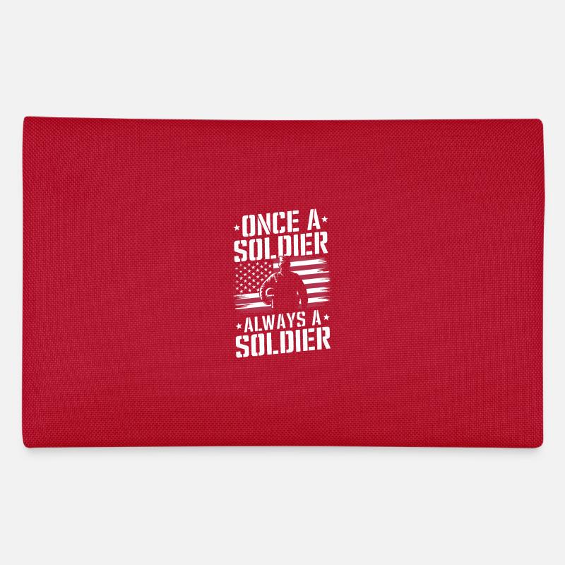 Veteran Militär Soldat Federtasche