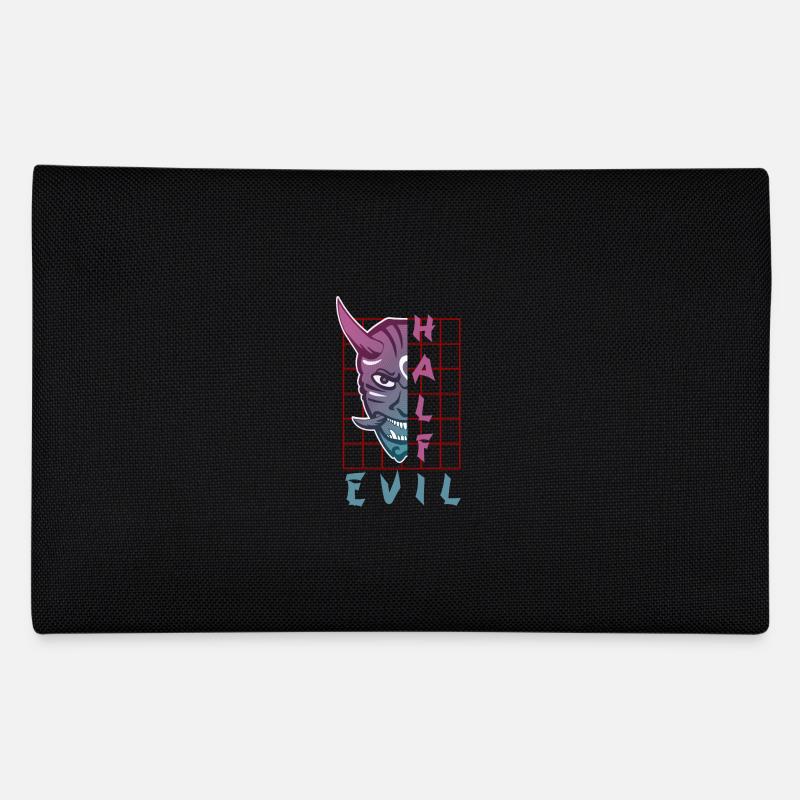 Oni Maske Japan Dämon Federtasche