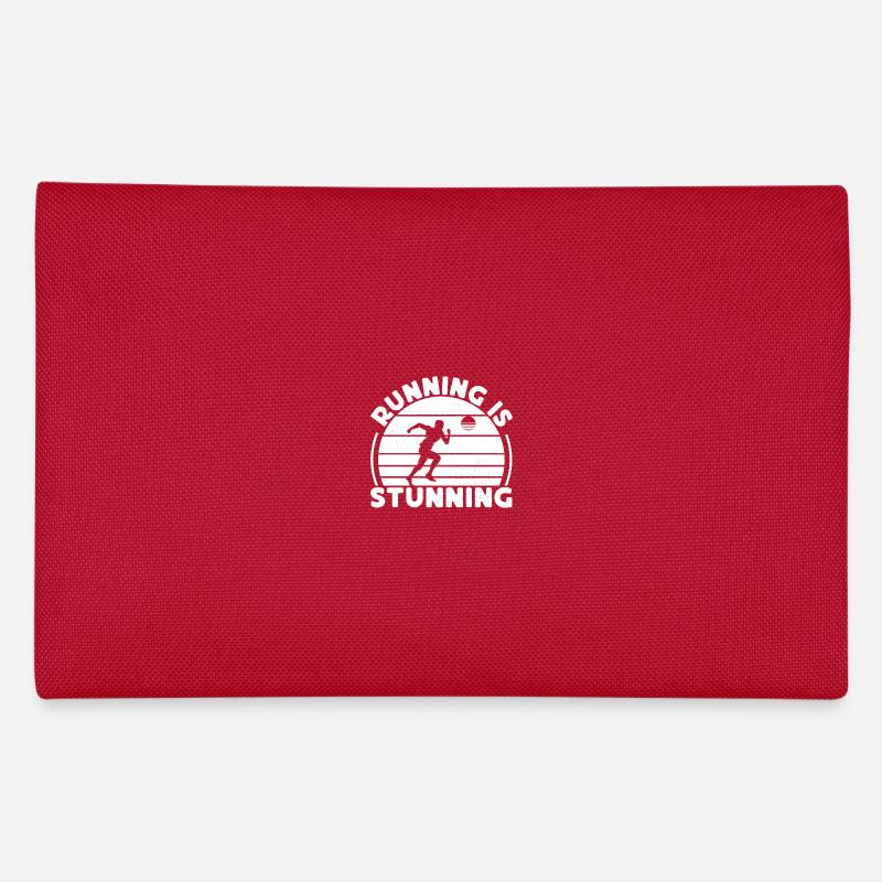 Marathon Runner Running Is Stunning Federtasche