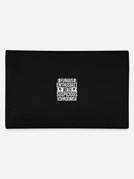 Morel Mushrooms Fungus Enthusiast Mushroom - Federtasche - Schwarz - Hinten