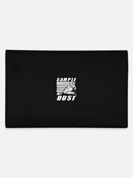 Dirtbike Rider Sample My Dust MX Motocross - Pencil Case - black - Back