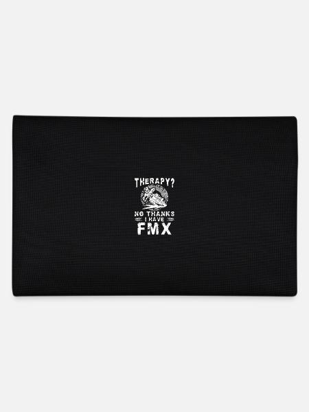 Dirtbike Rider Therapy? No Thanks MX Motocross - Federtasche - Schwarz - Hinten