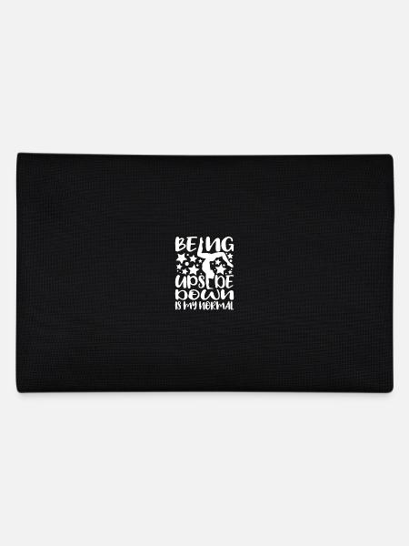 Being Upside Down Is My Normal Funny Gymnast Gift - Federtasche - Schwarz - Hinten