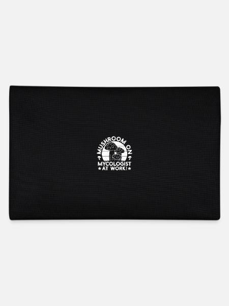 Morel Mushrooms Mycologist At Work Mushroom - Pencil Case - black - Back