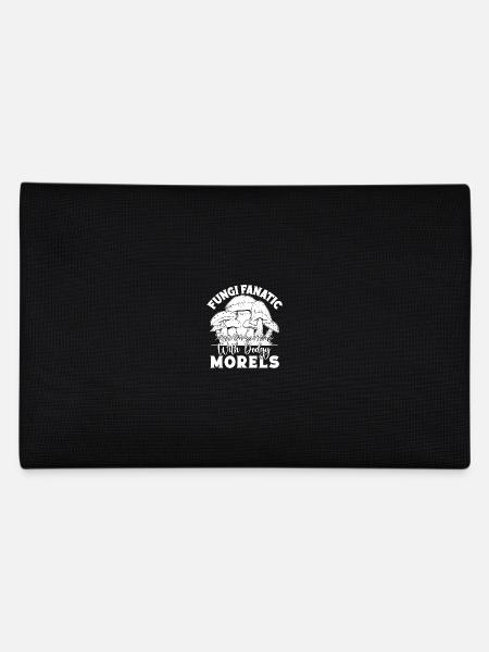 Morel Mushrooms Fungi Fanatic Mushroom - Federtasche - Schwarz - Hinten