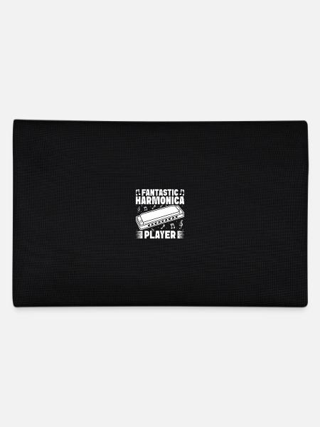 Harmonica Musican Fantastic Player Harmonica - Pencil Case - black - Back