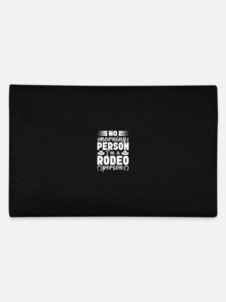 Rodéo Équitation Pas de personne du matin Un cow-boy - Trousse - noir - Dos