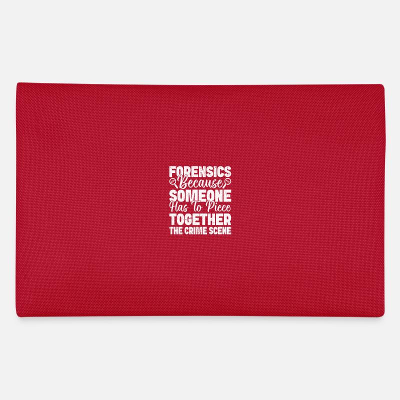 Forensic Analyst Piece Together The Crime Scene Pencil Case